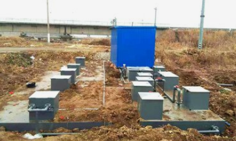 地埋式污水處理設備污泥上浮處理方法